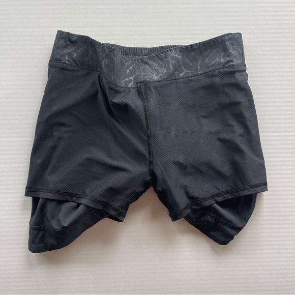 Orvis Black Rose Embossed Print Golf Skirt/Skort Sz Small - Picture 10 of 13